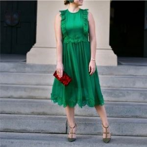 Emerald Green Ted Baker Dress